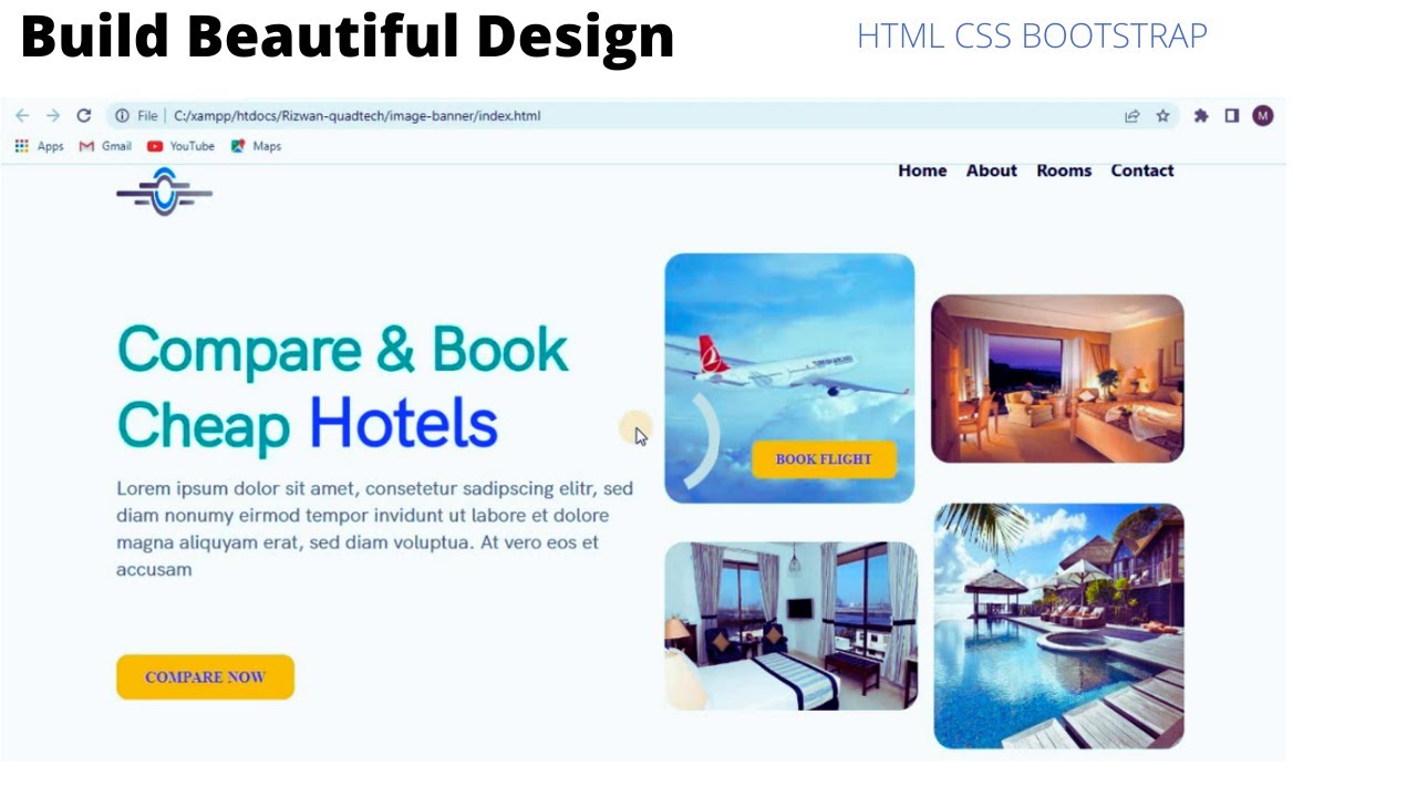 Create Effective and Beautiful Animated website Design With #HTML #CSS ...