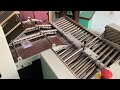 AUTOMATIC  PHARMACEUTICAL LEAFLET FOLDING MACHINE WITH 6 PARALLEL AND 6 CROSS FOLDS  MISTRY FOLDING