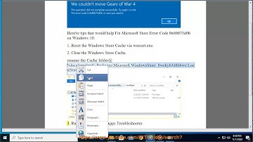 Fix Microsoft Store Error Code 0x80073d0b on Windows 10