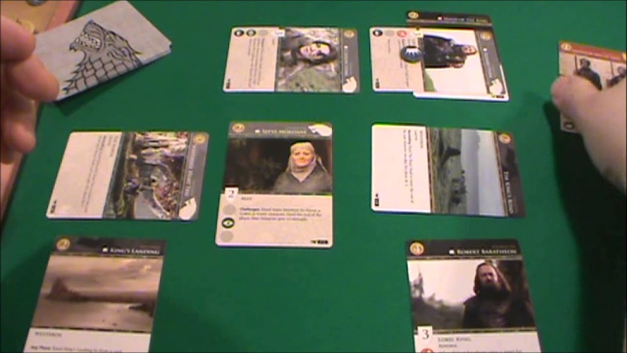 GoT Card Game HBO Part 4 END (by Black Belt Gaming) YouTube