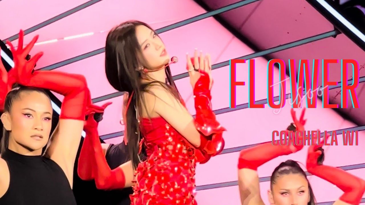 “Flower” 230415 Coachella W1 BLACKPINK JISOO Focused Fancam YouTube