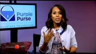 Kerry Washington from 'Scandal' Talks About The Purple Purse Project