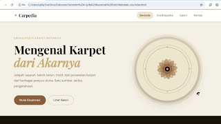 Carpedia — Presentasi UTS Pemrograman Web Statis | HTML &amp; CSS Tanpa Framework