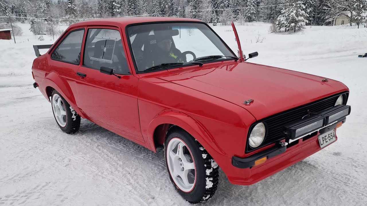 Saukkolan Ek 18.12.2022 Ford Escort Mk2 #splitman60