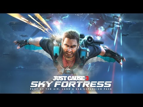 Video: Watch: Just Cause 3 DLC Sky Fortress Vás Zmení Na ľudskú F-14