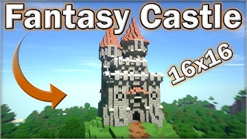 🏰 Minecraft: 16x16 Forest Castle Timelapse