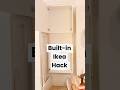 IKEA BESTA Hack - What to Do With an Awkward Space #ikeahack #shorts