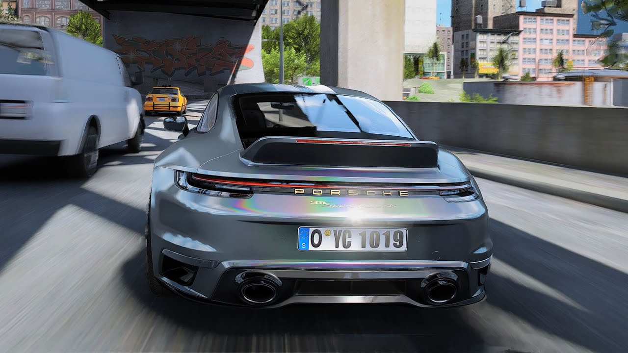 GTA 5 Stunning Next Level Graphics Mod And Realistic Car Engine Sound ...