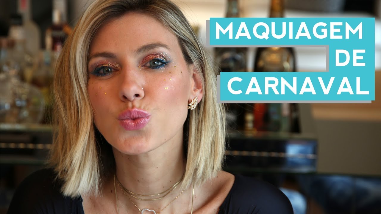 Maquiagem de carnaval - por Nati Vozza