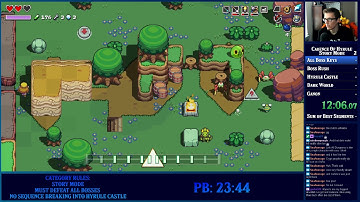 Cadence Of Hyrule Story Mode All Dungeons 27:07