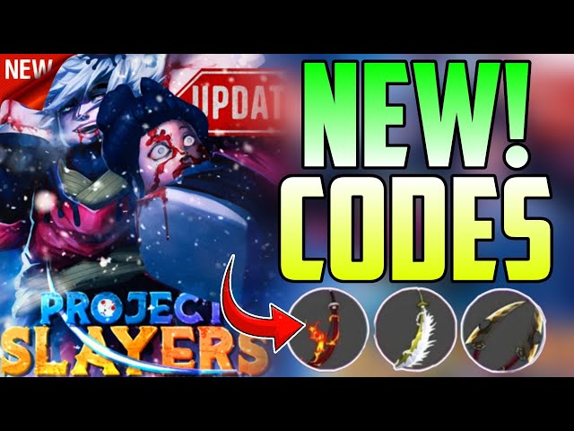 NEW* ALL WORKING CODES FOR PROJECT SLAYERS IN NOVEMBER 2023