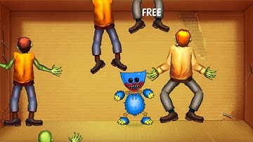 CRAZY- Huggy Wuggy MACHINES and HORROR Kick The Buddy | Android GamePlay Part -0054