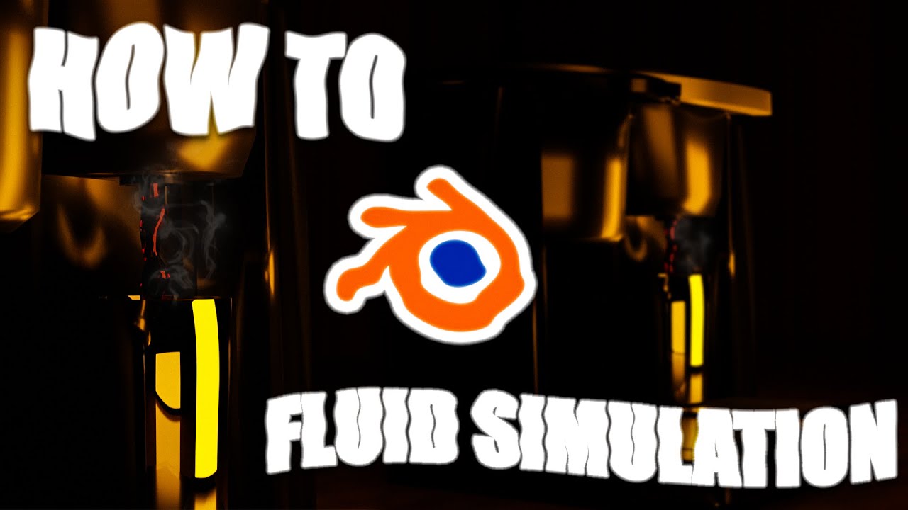 EASY FLUID SIMULATION IN BLENDER - YouTube