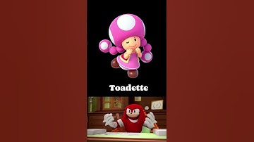 Knuckles Rates Every Mario Characters ( Part 1 )