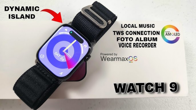 S8 Ultra Smartwatch VS S9 Ultra Smartwatch - Design and Menu Comparison 