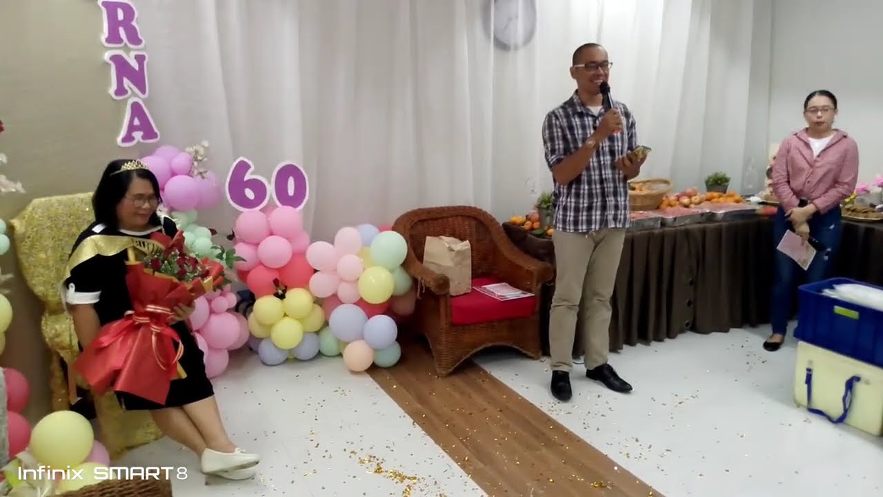 60 YEARS OF GRACE TO PASTORA LORNA#birthday #church 