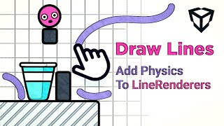 Unity Draw Line Renderers with Physics, like Love balls game screenshot 5
