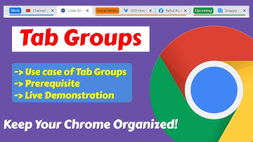 New Feature! How to Create Group of Tabs in Google Chrome (Laptop users)