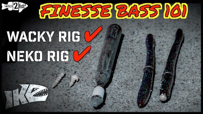 Neko Rigging Crawfish Plastics for Negative Bass 
