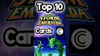 Top 10 Storm Emeralda Pokemon Cards! 🔥