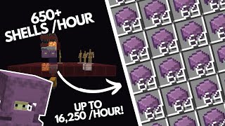 650+ SHELLS PER HOUR! | Simple and Efficient Shulker Shell Farm | Minecraft Bedrock