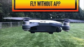 DJI Spark Testing Fly Without Using App With Shoutouts