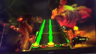 Guitar Hero 6 warriors of rock - Paranoid 5* expert guitar