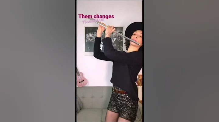 Them Changes Thundercat flute cover Rachel Ombreda...