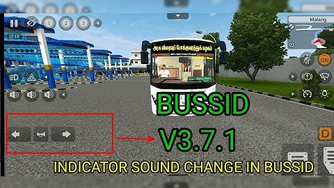 INDICATOR SOUND CHANGE IN BUSSID