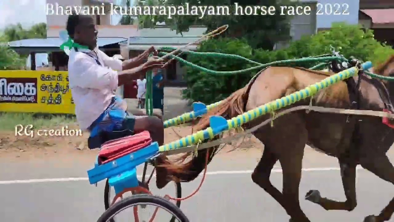 Bhavani kumarapalayam horse race2022(பெரிய குதிரை)  @Rgcreation05#horseracing #horseriding #bhavani