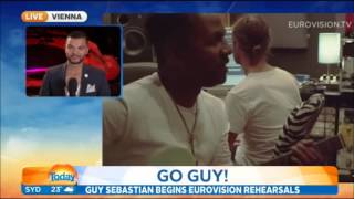 Guy Sebastian Eurovision 20 May 2015 Compilation