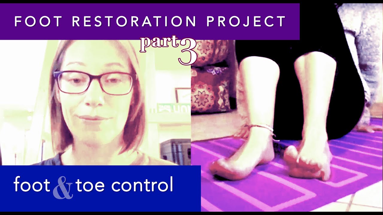 Foot Health Kit Restoration Experiment 3 Foot Control and Re