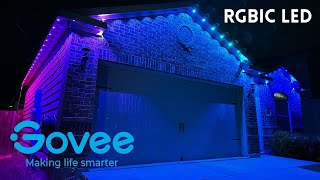 Govee Permanent Outdoor Lights | Install\/Demo