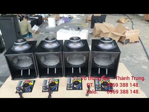 Video SUB điện bass 40 bo mạch công suất 10 sò nhìn là mê,... - youtube