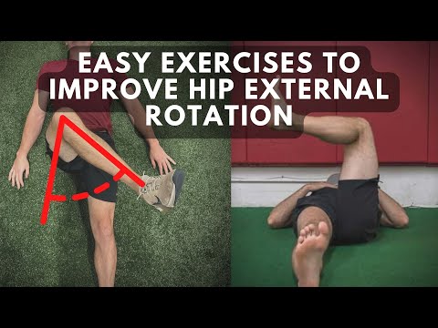 The EASIEST Exercises To Improve Hip External Rotation