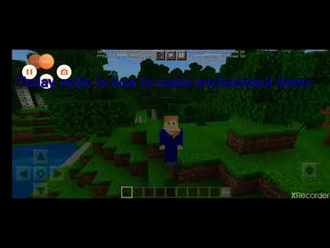 Minecraft how to make enchament items /Minecraft mojang