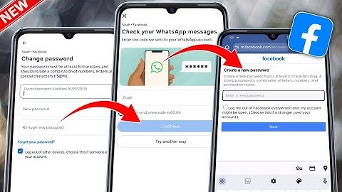 Facebook Password Change Problem 2025 check your WhatsApp Messages Problem Fixed change Password