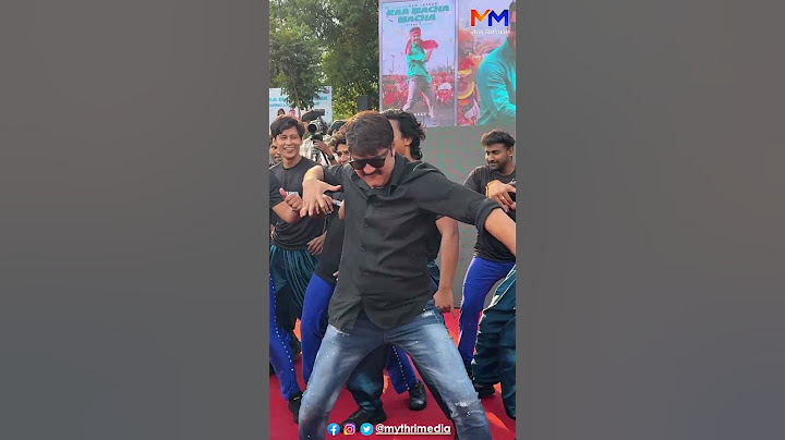 Srikanth Dance at Ra Macha macha Song Launch #gamechanger #ramcharan #srikanth #ramachamacha