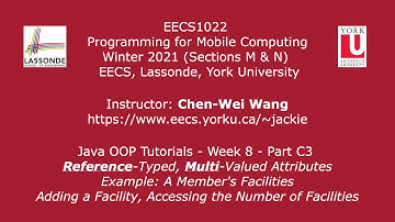 [HD] EECS1022 W21 - Java Tutorials - Week 8 - Part C3 - Adding Facility and Number of Facilities