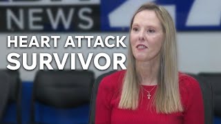 Young mom who survived 2 heart attacks now warns others