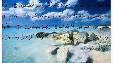 سورة ياسين القارئ عبدالله خياط