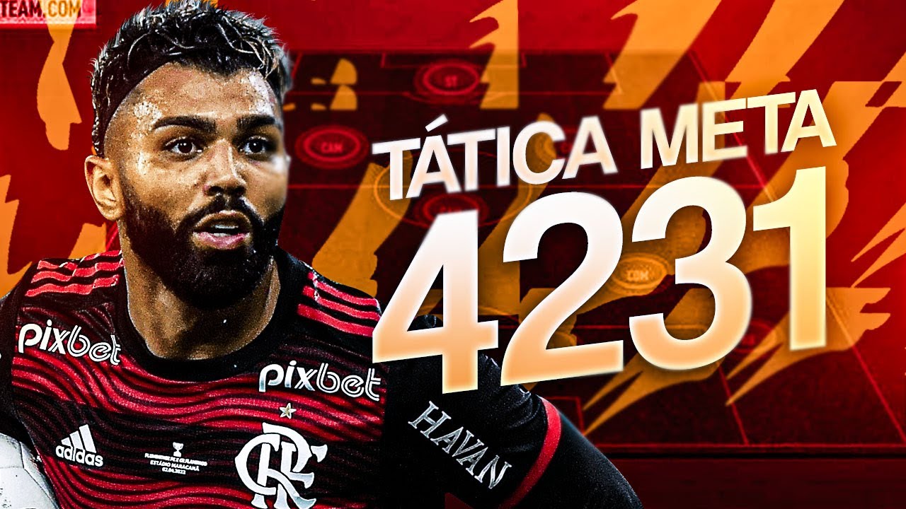 FIFA 22 - TÁTICA 4-2-3-1 META ATUALIZADA ULTIMATE TEAM!