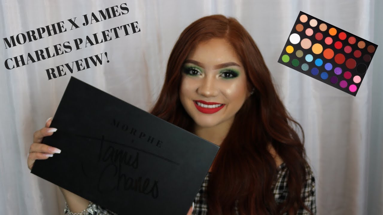 MORPHE BRUSHES X JAMES CHARLES PALETTE REVIEW!! YouTube