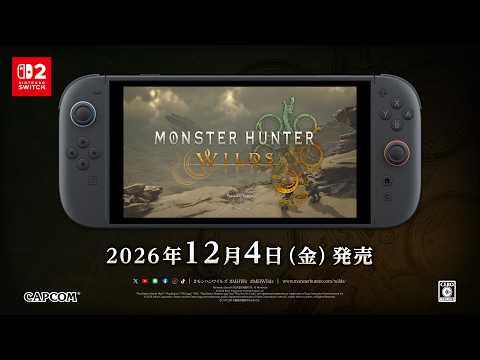 Nintendo Switch 2 『モンスターハンターワイルズ』 予約開始トレーラー