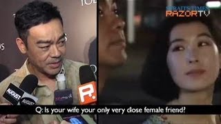 His wife is his travel must-have (Sean Lau Ching Wan 刘青云 Pt 2)