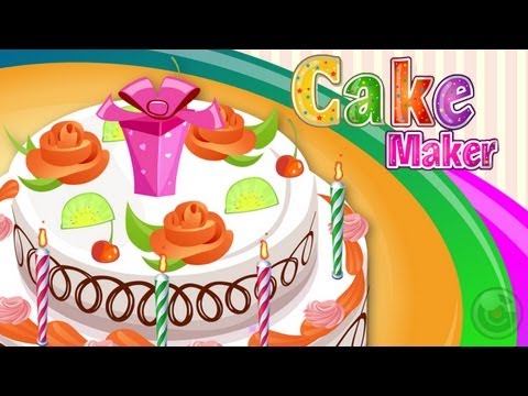 Cake Maker - Bake, Decorate & Eat Cakes - iPhone & iPad Gameplay Video