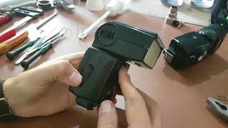 Nikon Sb80 Sb800 Teardown, Capacitor Discharge and Lcd Repair. How To Tutorial. Disassemble