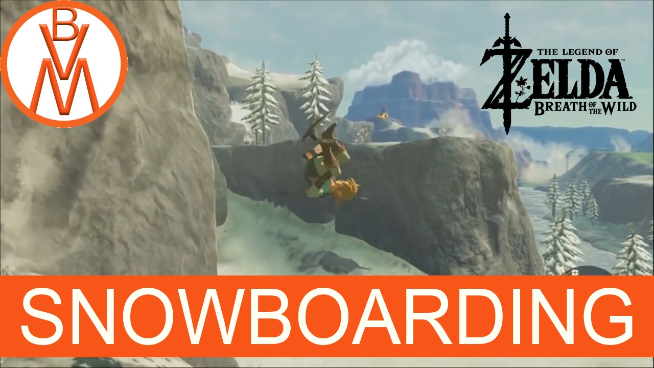 Snowboarding Like A Pro The Legend Of Zelda Breath Of The Wild intended for how to snowboard in botw regarding  House