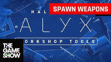 Half Life Alyx Workshop Tools | Add Weapons To Your Custom VR Map With Source 2
