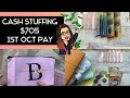 Cash stuffing $705 Aussie dollars/ savings challenges/ happy mail/ sinking funds
